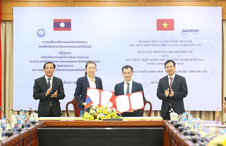 Việt Nam - Lào thúc đẩy hợp tác nghiên cứu KH,CN&ĐMST: Hướng tới hệ sinh thái KH&CN bền vững và số hóa toàn diện- Ảnh 5.